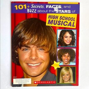 High School Musical Stars Book Scholastic Soft Back Book Nostalgic NWT